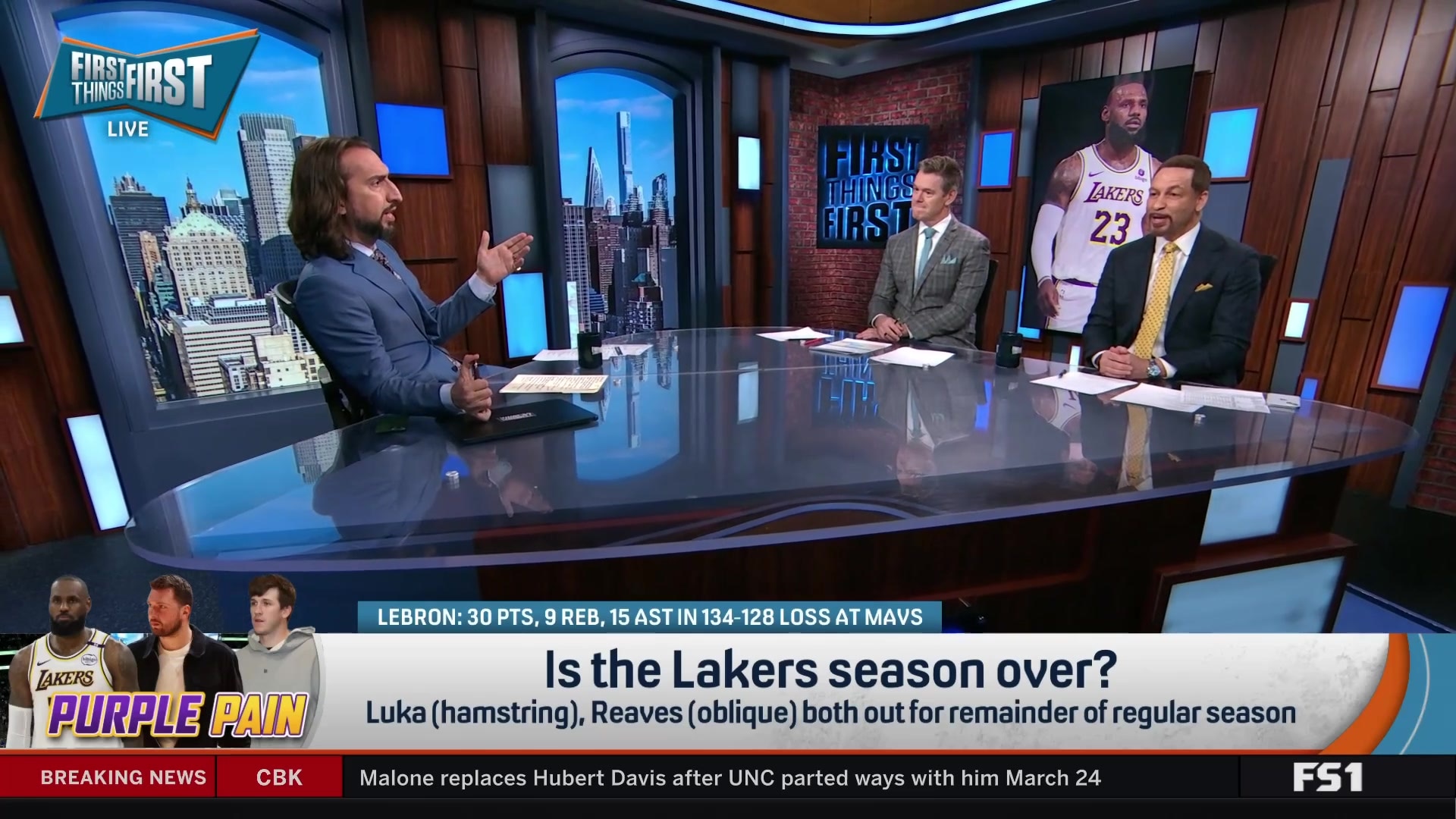 Lakers' Season in Peril: Nick Wright's Apology and Injury Impact
