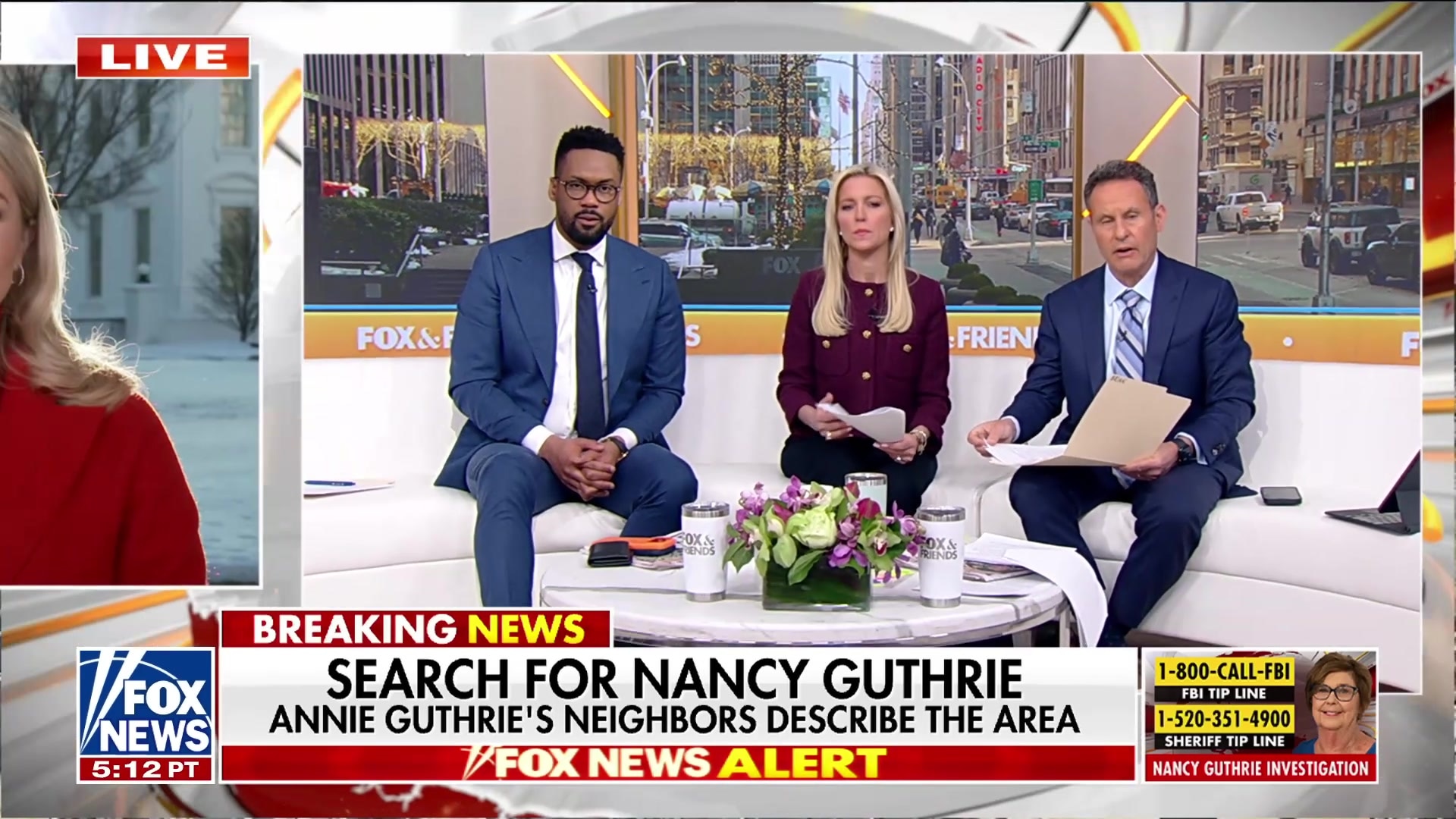 White House on FBI's federal response to Nancy Guthrie case