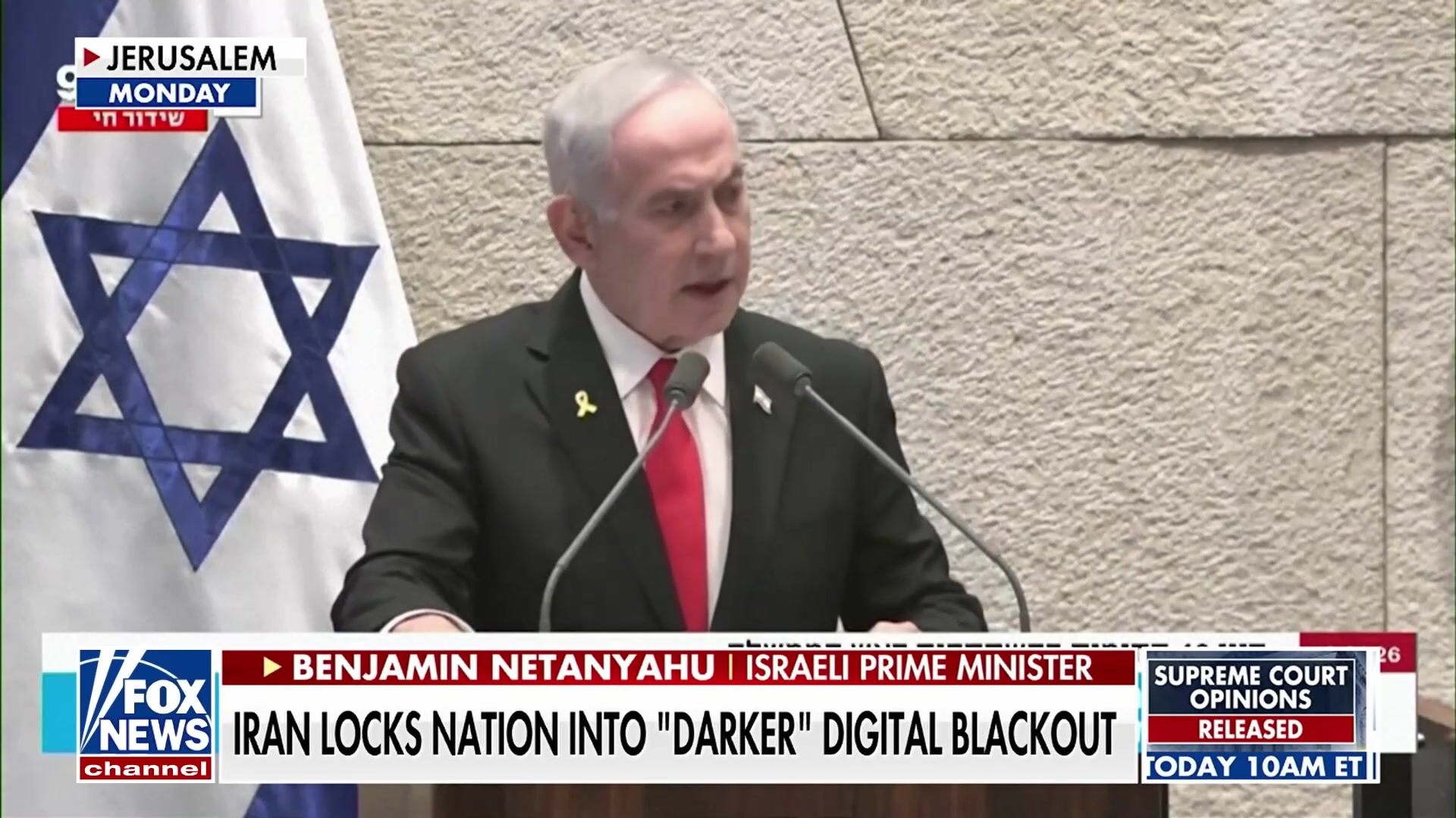 Israeli PM Benjamin Netanyahu warns Iran: Attack would be met with unprecedented force