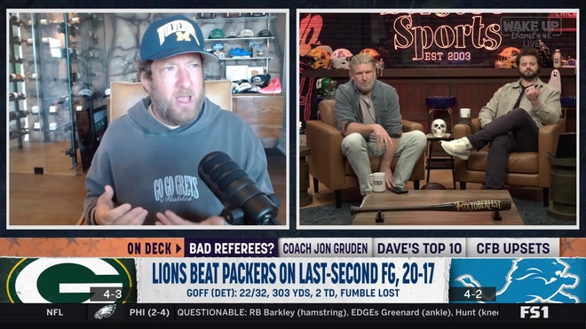 Dave Portnoy reacts to Tom Brady complaining about roughing the passer