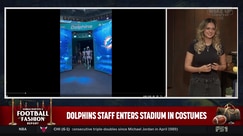 Dolphins staff embrace Halloween with 'dead men walking' costumes