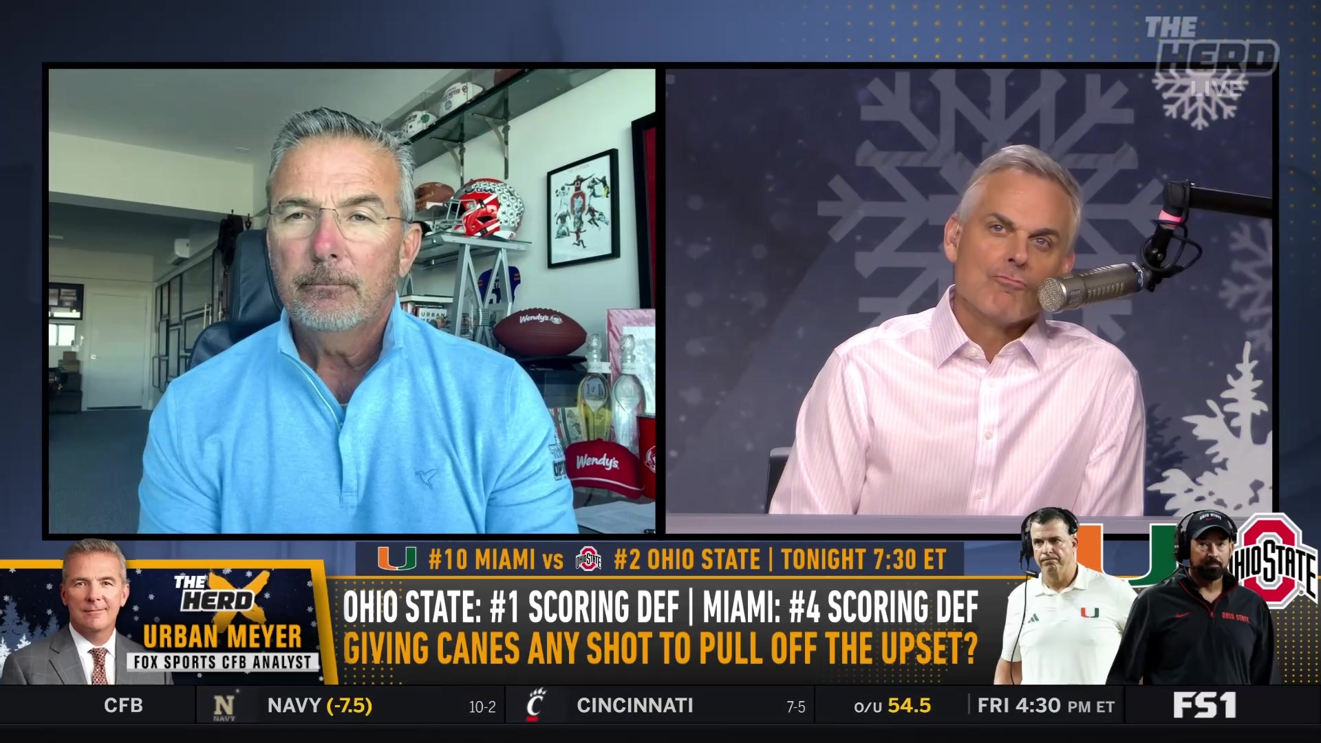 Colin Cowherd boldly predicts Indiana will blow out Alabama
