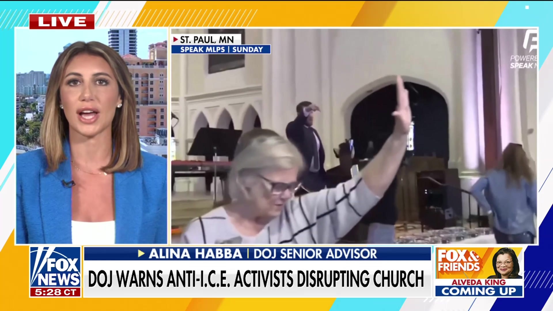 DOJ Senior Advisor blasts Minneapolis mayor's support for church protesters and warns of federal action