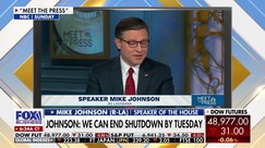 Speaker Mike Johnson confident in ending government shutdown by Tuesday