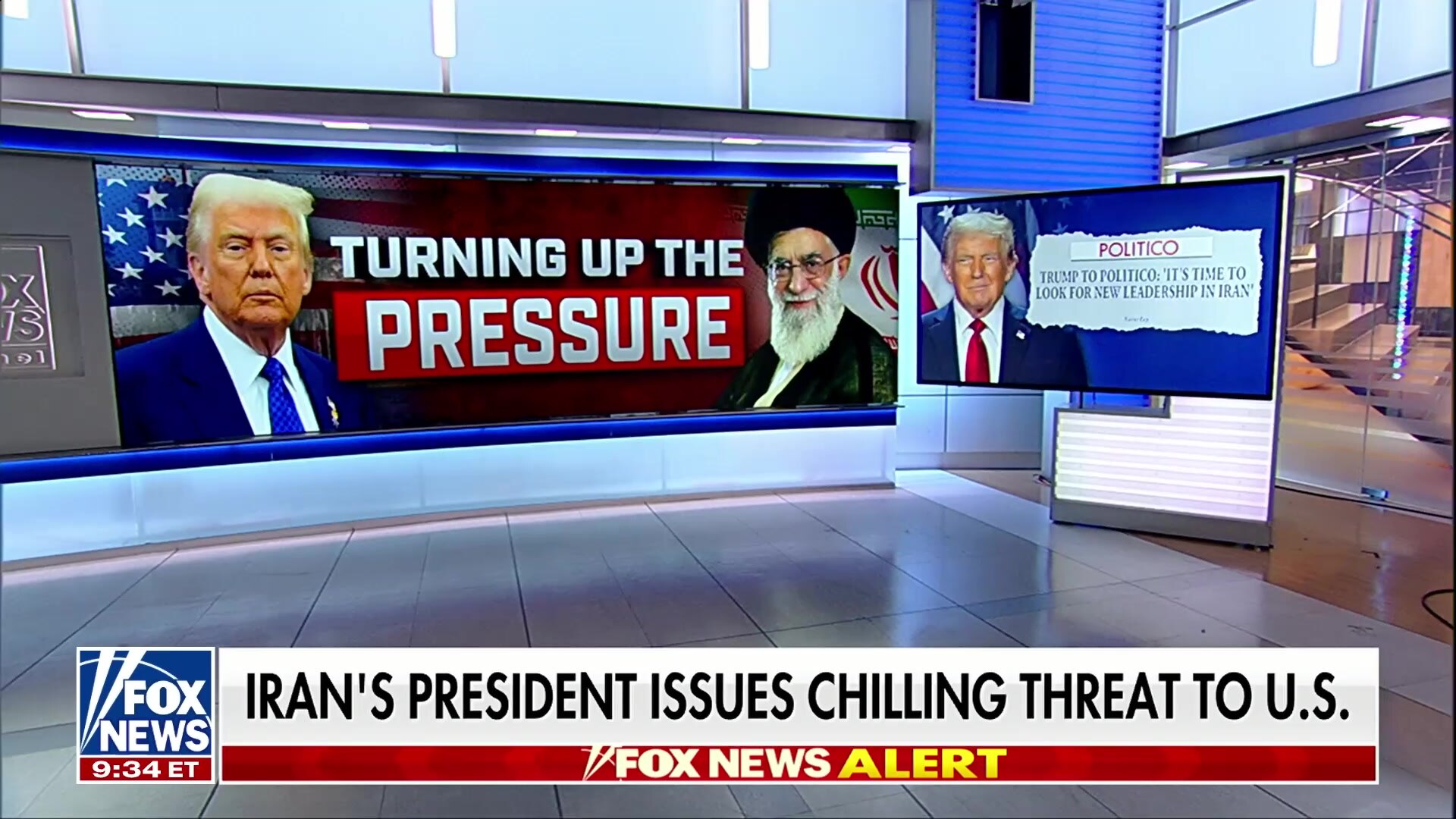 Iranian President warns of 'all-out war' if Supreme Leader is attacked