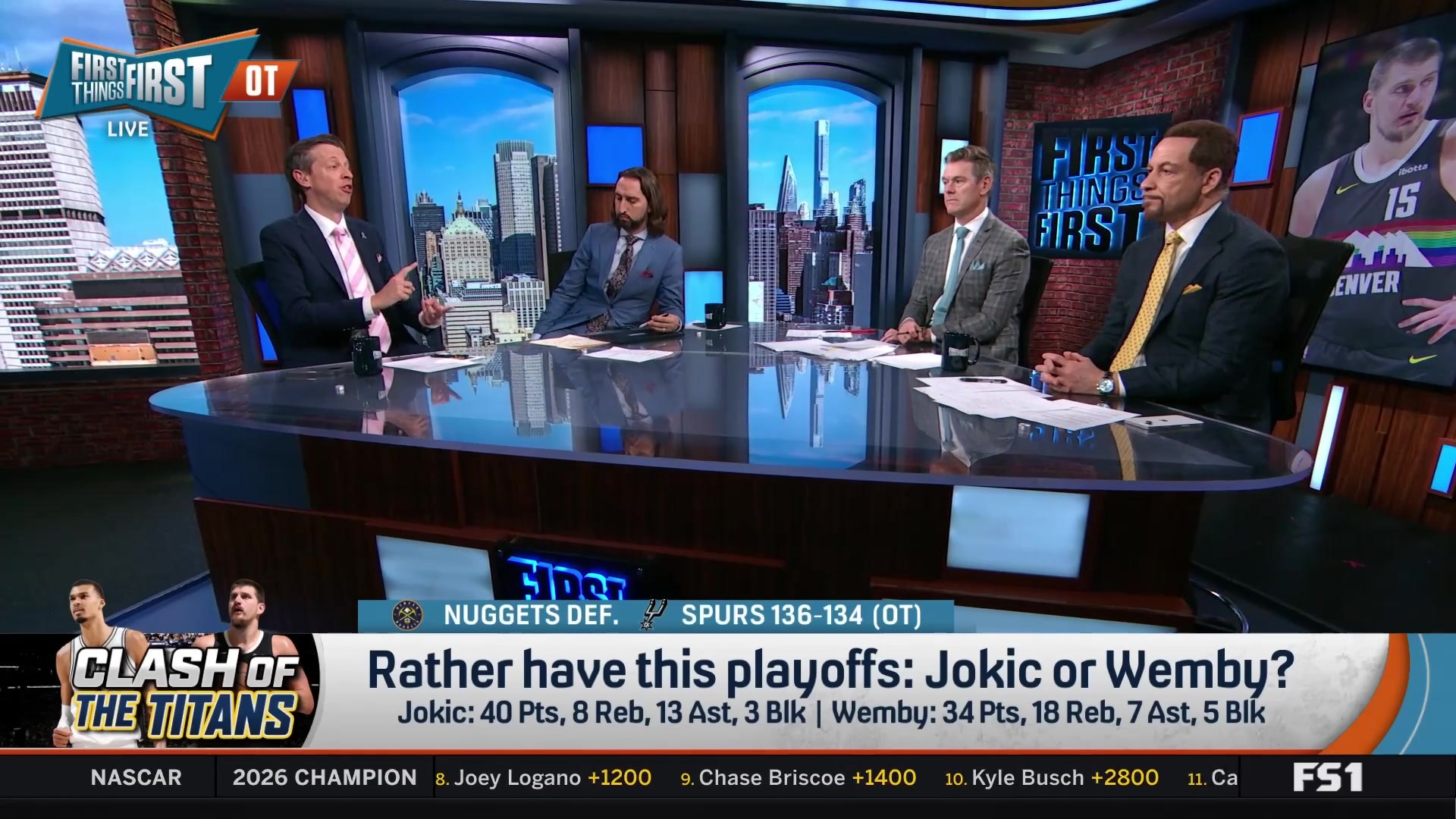 Jokic vs Wemby: Who would you rather have in the playoffs?