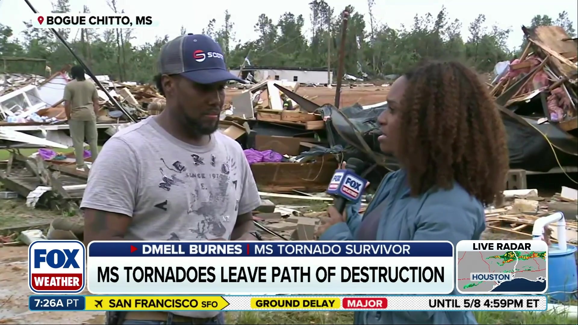 Mississippi Tornado Survivor Recounts Devastation, Focuses on Recovery