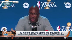 Brunson and Coach on Knicks' mentality after Game 1 win