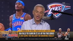 Colin Cowherd calls SGA 'Mayor of Flop City' over flopping stats
