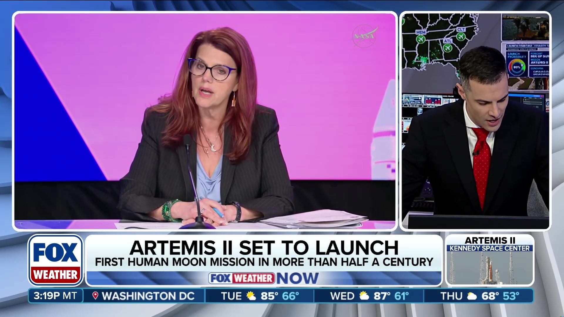 SpaceX launch interrupts NASA press conference, highlighting space industry excitement