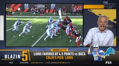 Colin Cowherd favors Lions to win and cover against Buccaneers