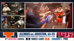 Illinois celebrates Elite Eight berth with unique water gun party