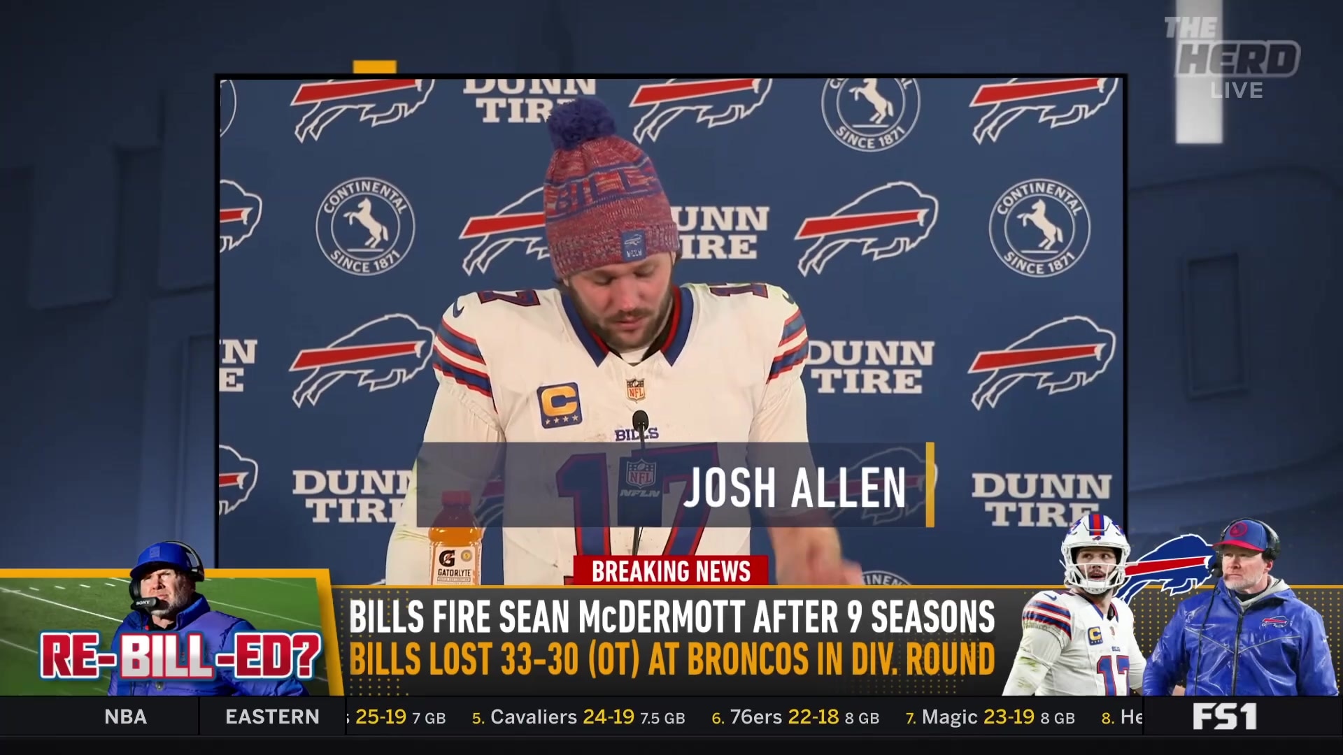 Josh Allen takes responsibility for Bills' loss