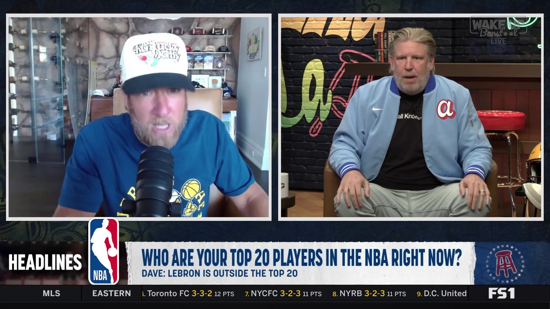 Dave Portnoy claims Steph Curry is a 'no-brainer' over LeBron