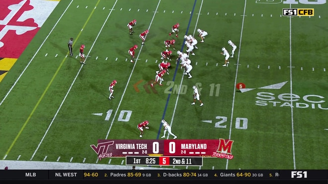Ethan Grunkemeyer connects with Luke Reynolds for a 14-yard touchdown
