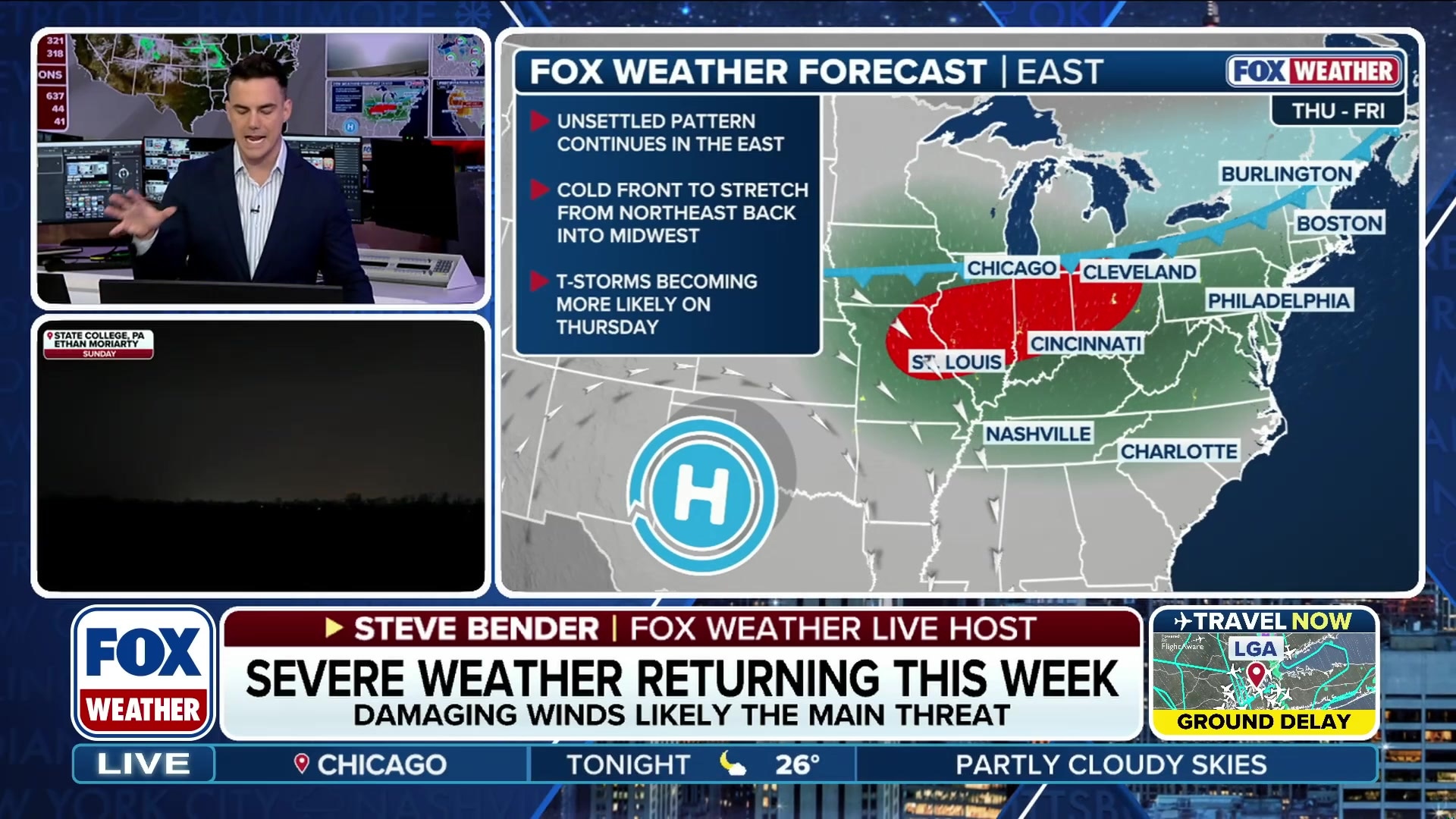 Midwest faces late-week severe storm threat