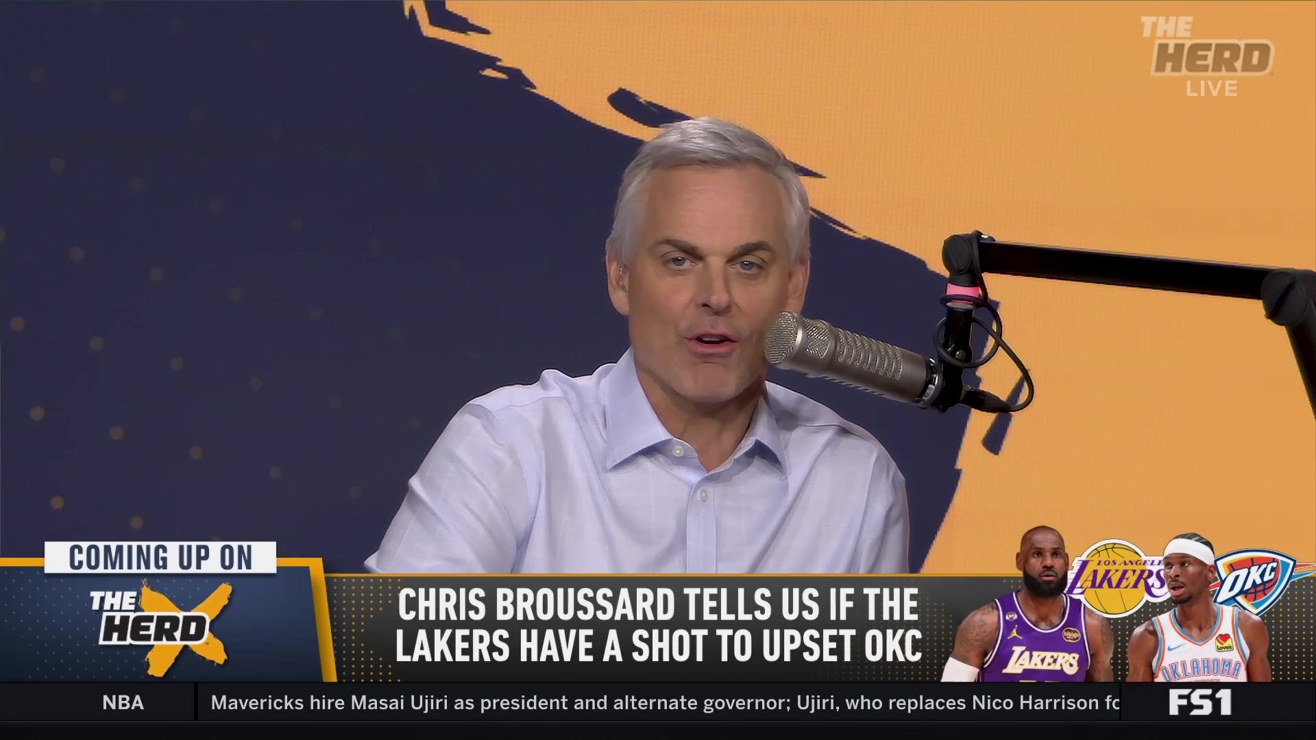 Colin Cowherd's Early NBA Playoff Series Predictions