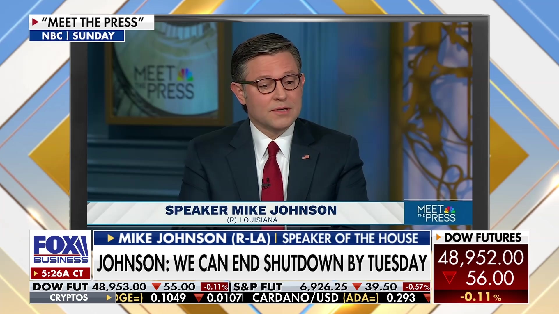 Speaker Johnson discusses government shutdown and DHS funding