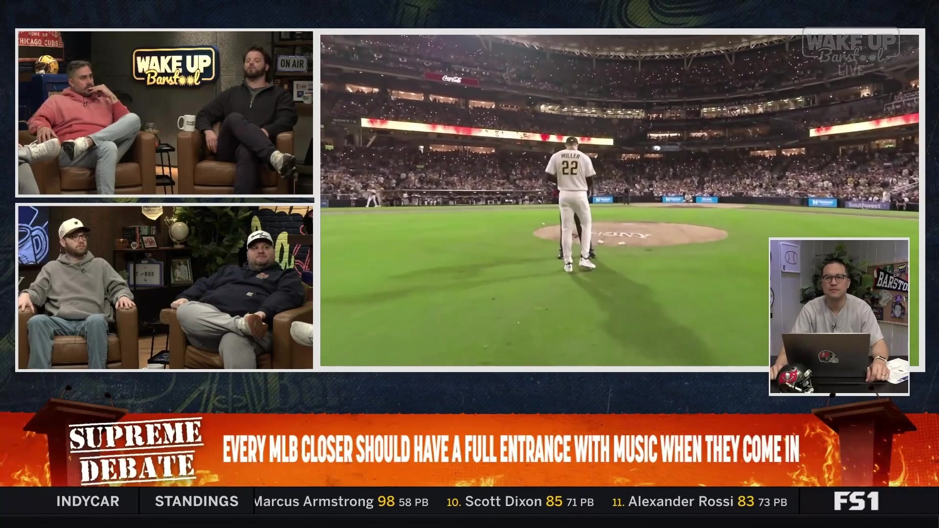 MLB closers deserve full entrance music