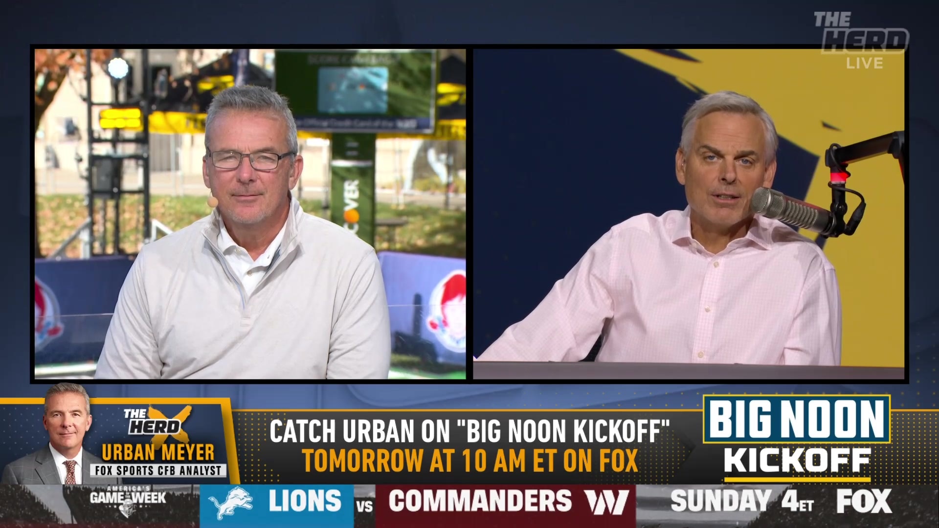 Urban Meyer clarifies Penn State coaching rumors and discusses vacant head coaching jobs