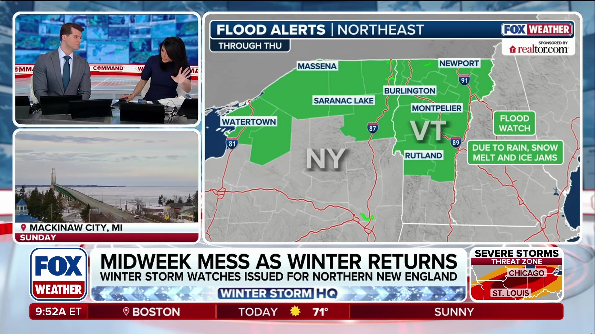 Watch Snow and strong winds expected this weekend across the Northern ...