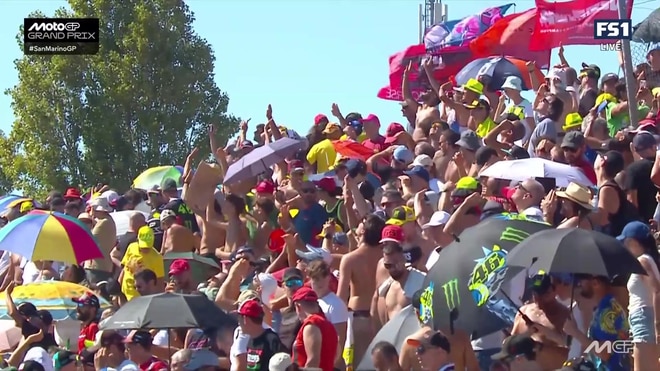 Spectacular parachute delivery brings the San Marino GP trophy to Earth