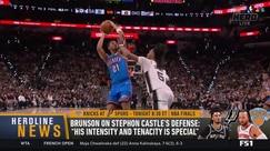 Jason McIntyre highlights Stephon Castle's elite defense