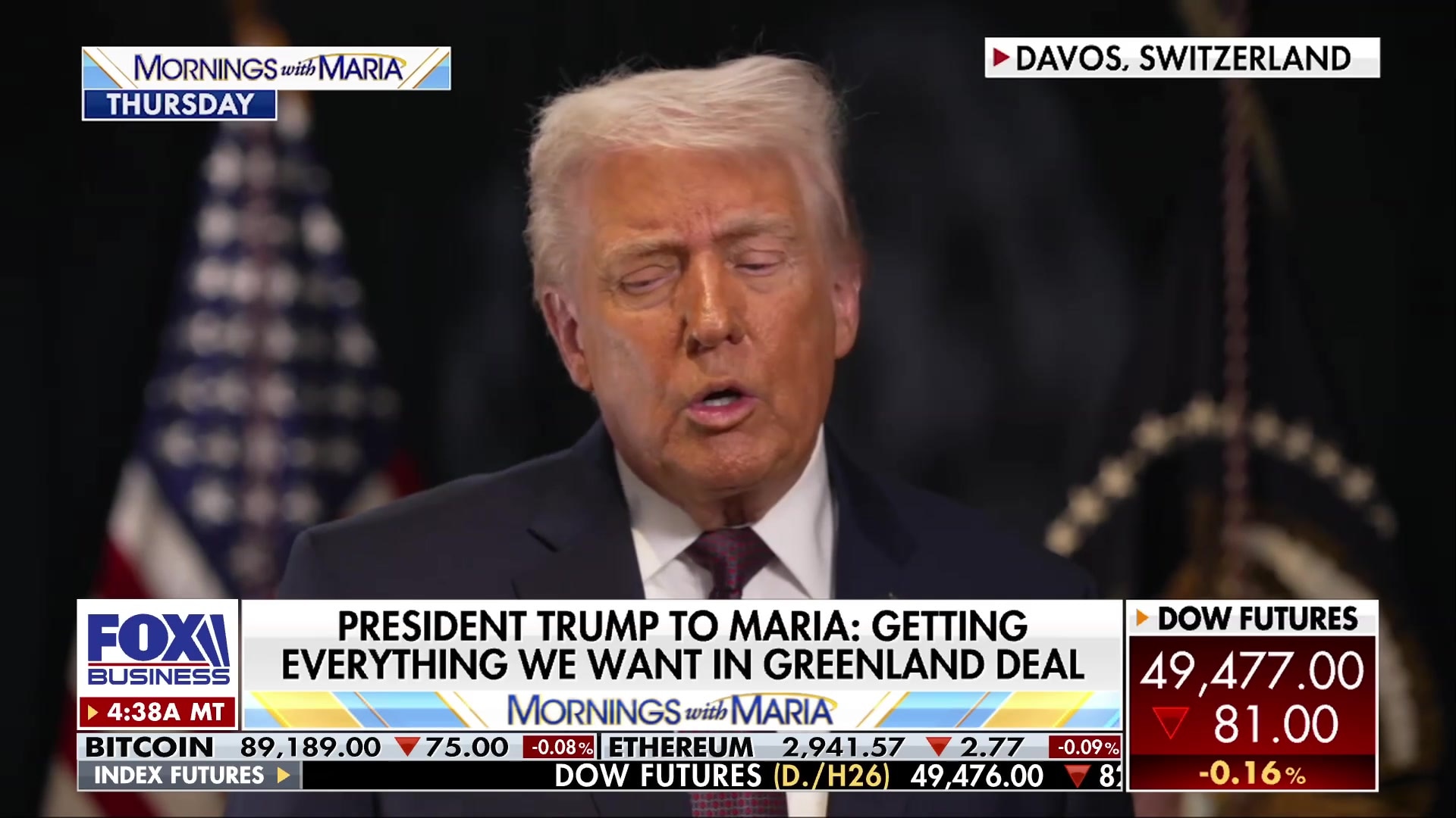 President Trump details Greenland deal framework