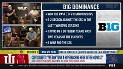Curt Cignetti sparks fierce Big Ten vs. SEC debate at Media Days