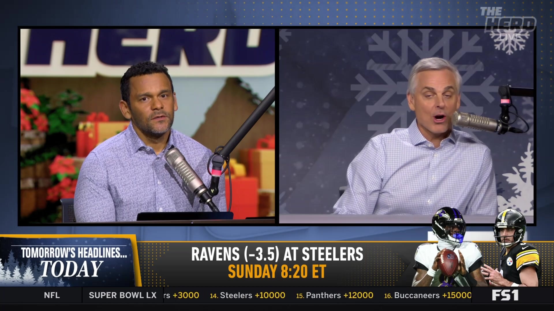 Jason McIntyre picks Steelers to upset Ravens on Sunday Night Football