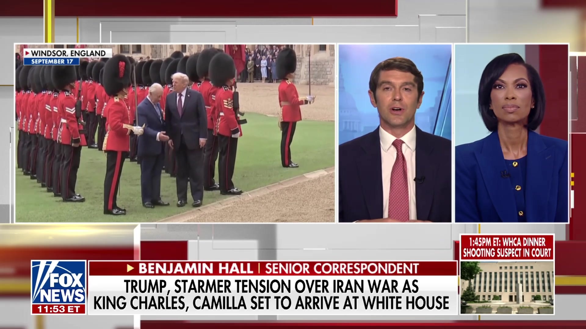 Benjamin Hall on King Charles's anticipated remarks to US Congress