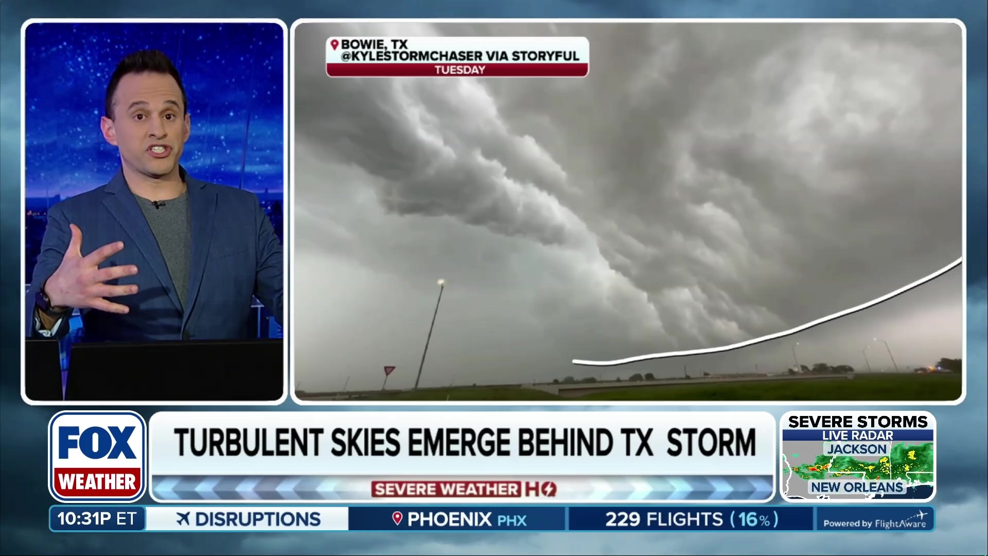 Meteorologist explains 'whale's mouth' cloud ripples