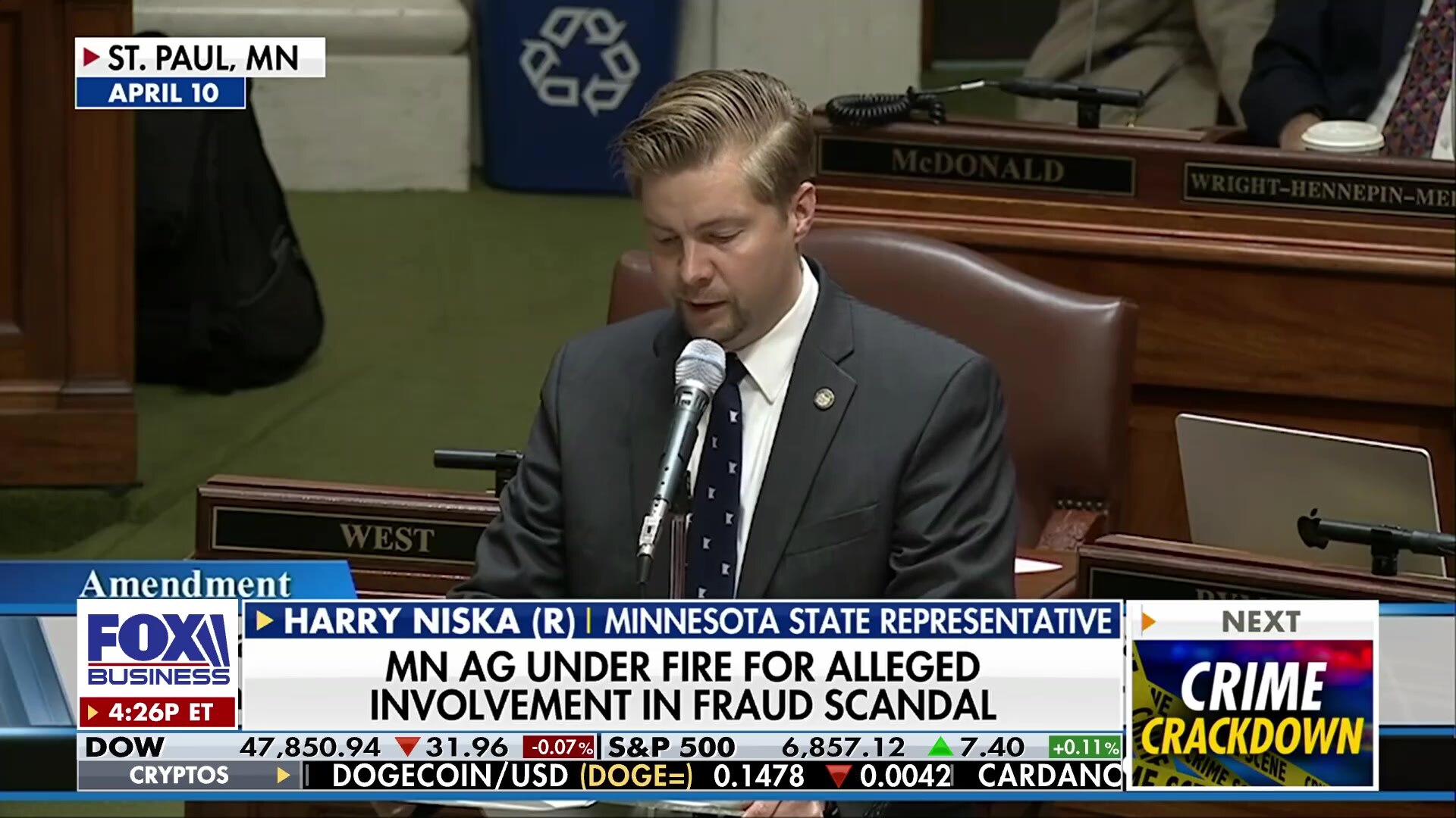 Minnesota AG under fire for alleged involvement in fraud scandal