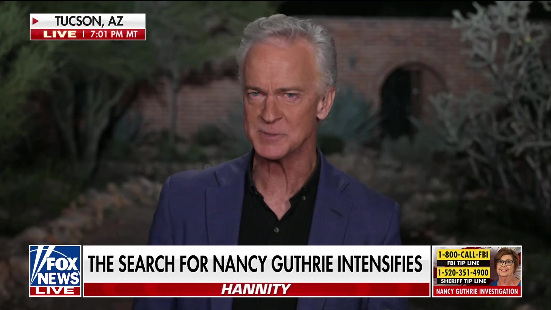 FBI Finds Black Glove Near Nancy Guthrie's Home, Matching Suspect's Attire in Surveillance Footage