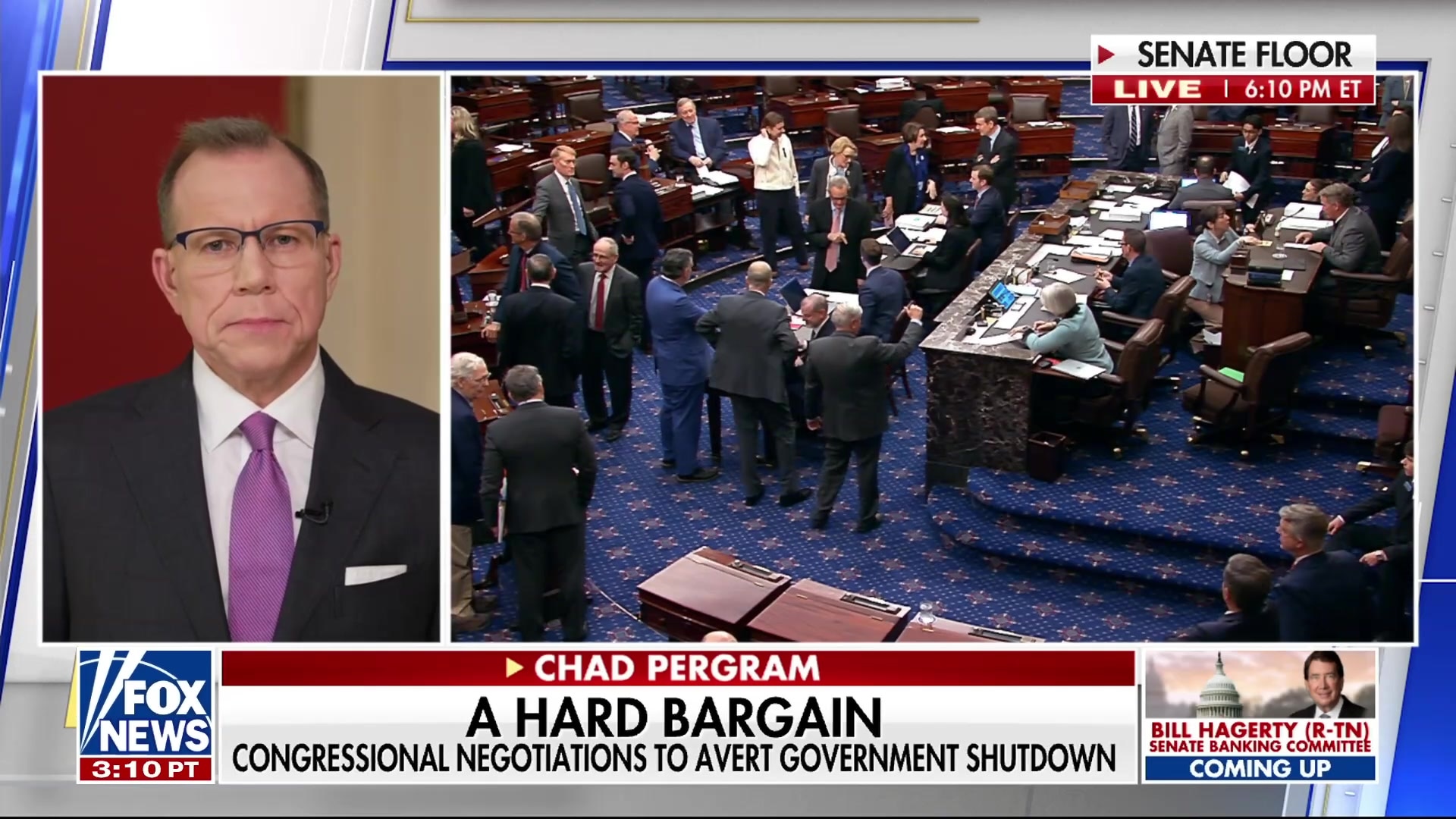 Senate to vote on spending bill to avert partial government shutdown