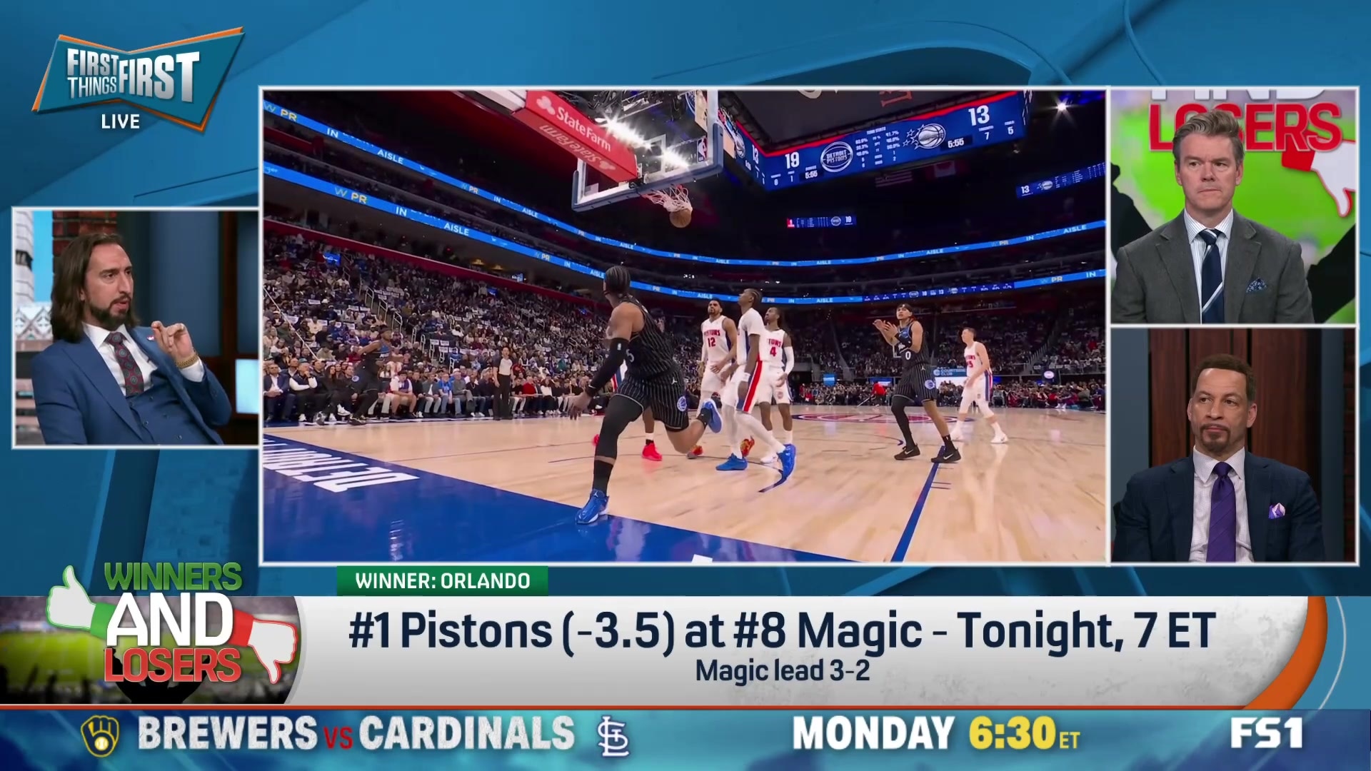 First Things First host admits disastrous NBA parlay losses