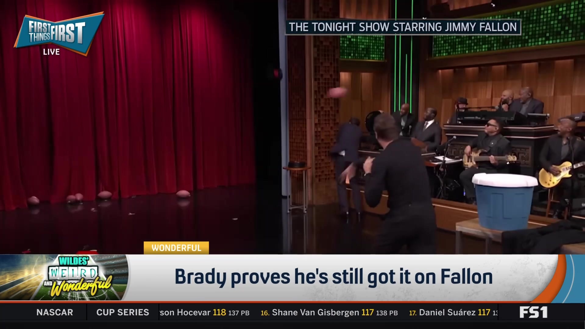Tom Brady proves he's still got it on The Tonight Show