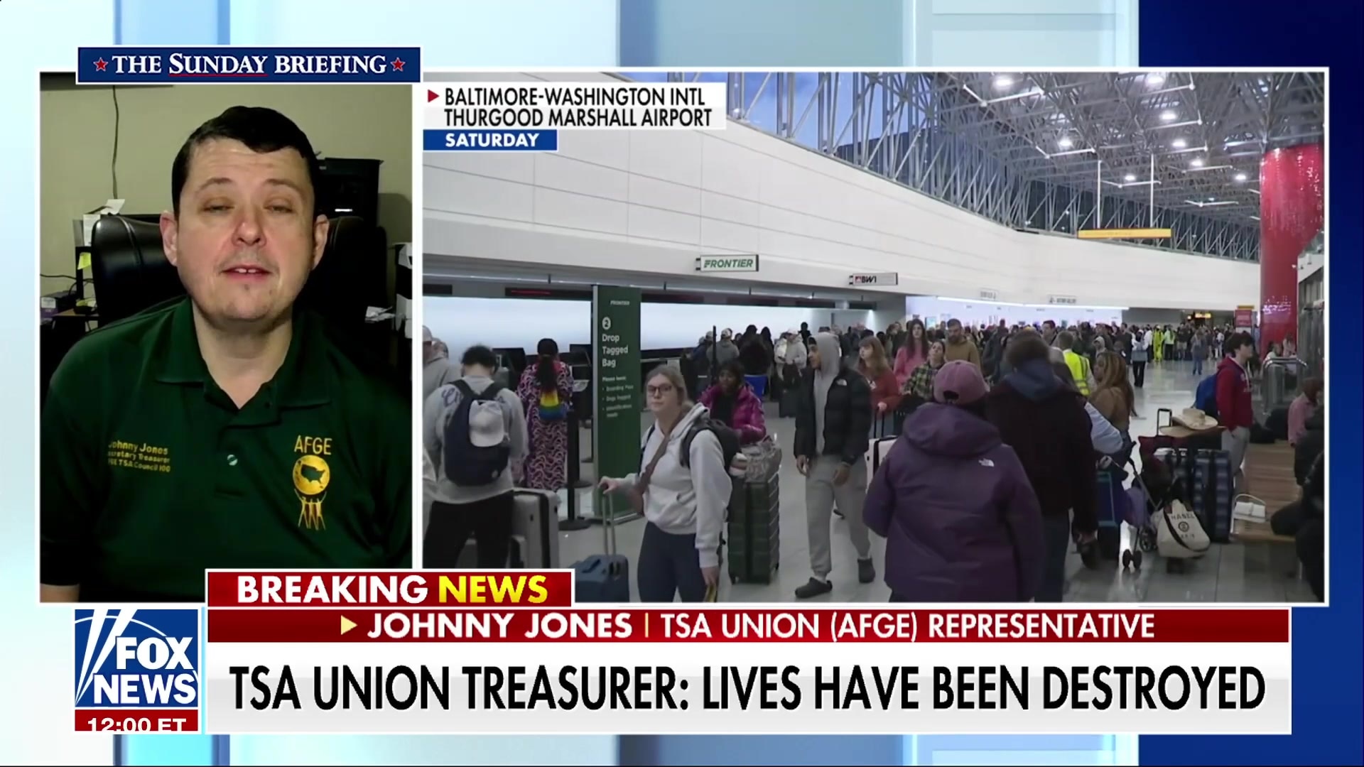 TSA Union Treasurer reveals shutdown's devastating impact on officers' lives