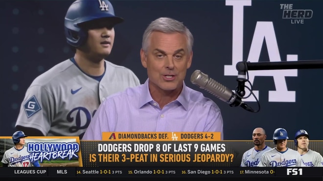Colin Cowherd on the Dodgers' struggles