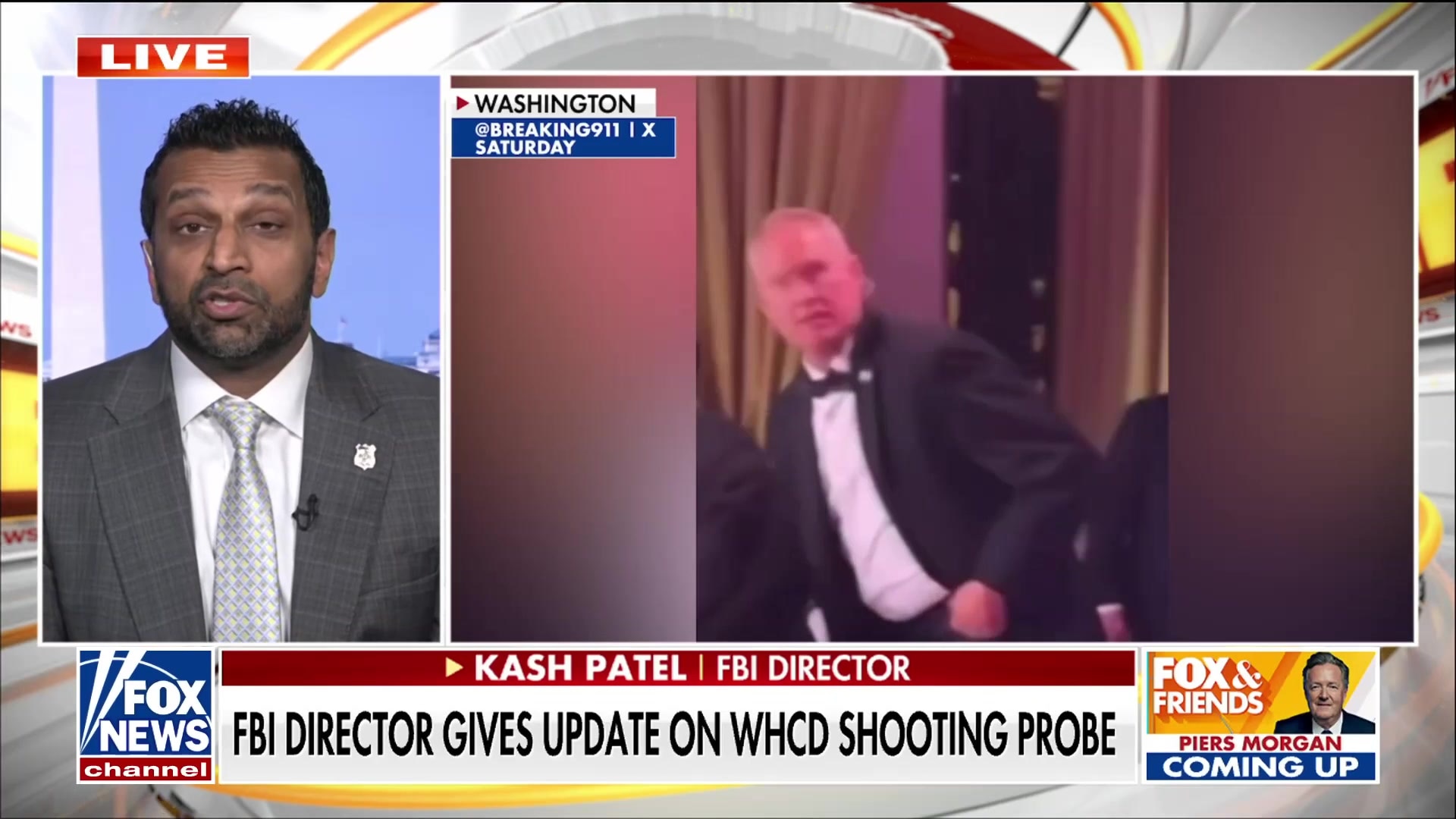 FBI Director Kash Patel praises Trump's leadership amid WHCD probe