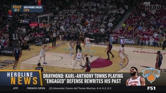 Draymond Green praises Karl-Anthony Towns' engaged defense