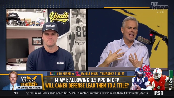 Greg Olsen discusses Mario Cristobal's commitment to Miami's football program