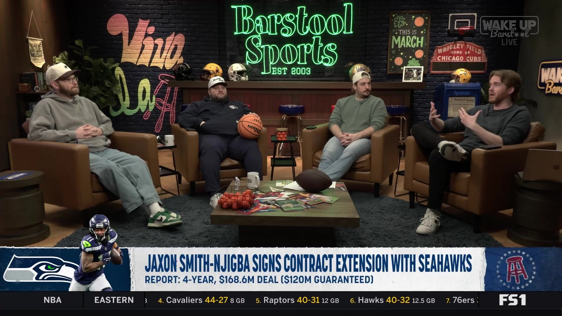 Jaxon Smith-Njigba's record contract and wide receiver playoff curse