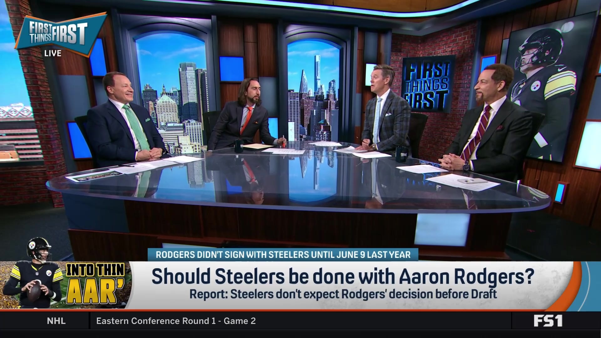 Nick Wright: Steelers MUST be done with Aaron Rodgers' charade