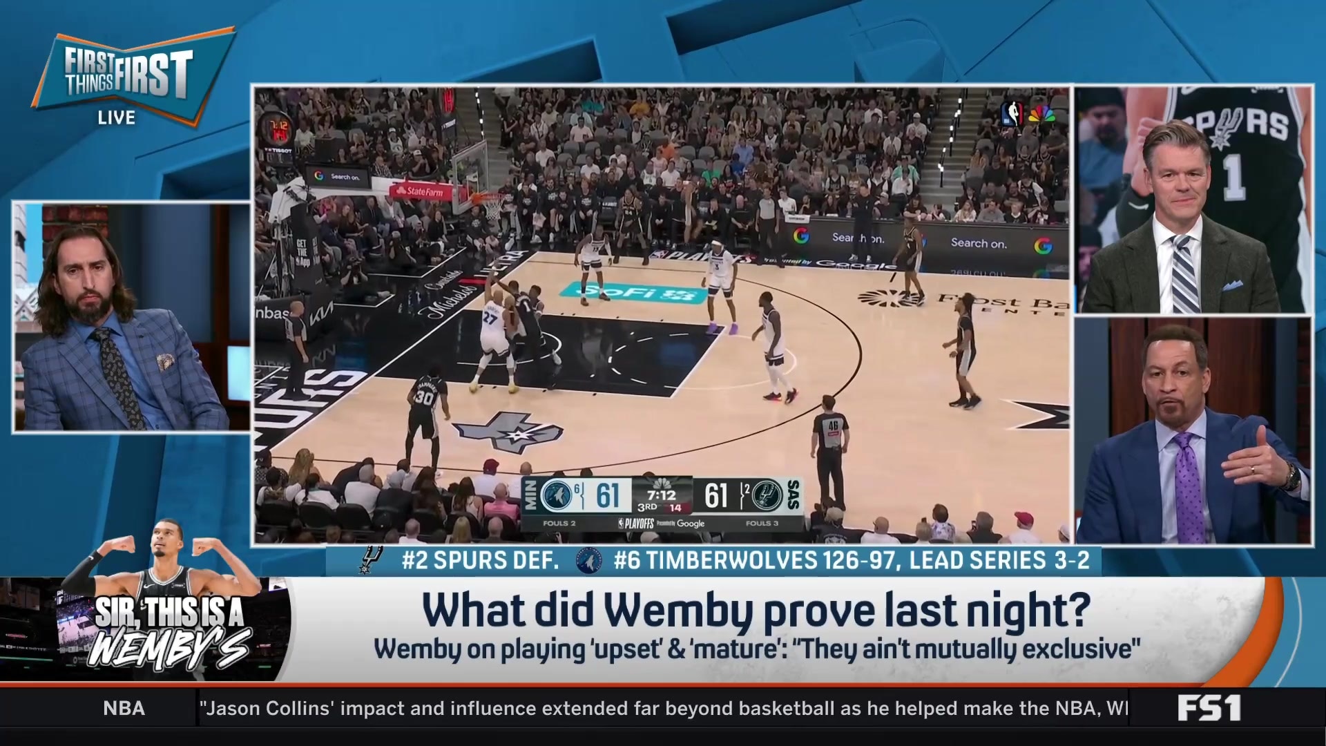 Chris Broussard declares Wemby "most versatile player in the world"