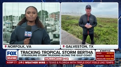 Tropical Storm Bertha brings flash flood threat to the Mid-Atlantic