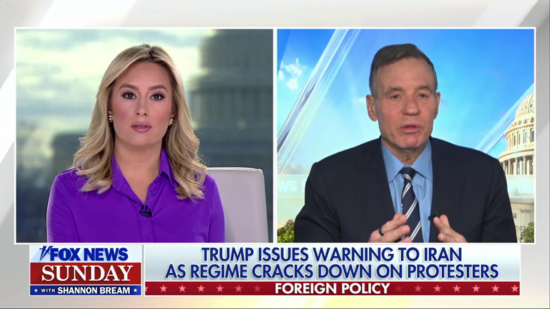 Senator Mark Warner warns against US kinetic strikes in Iran, citing historical precedent