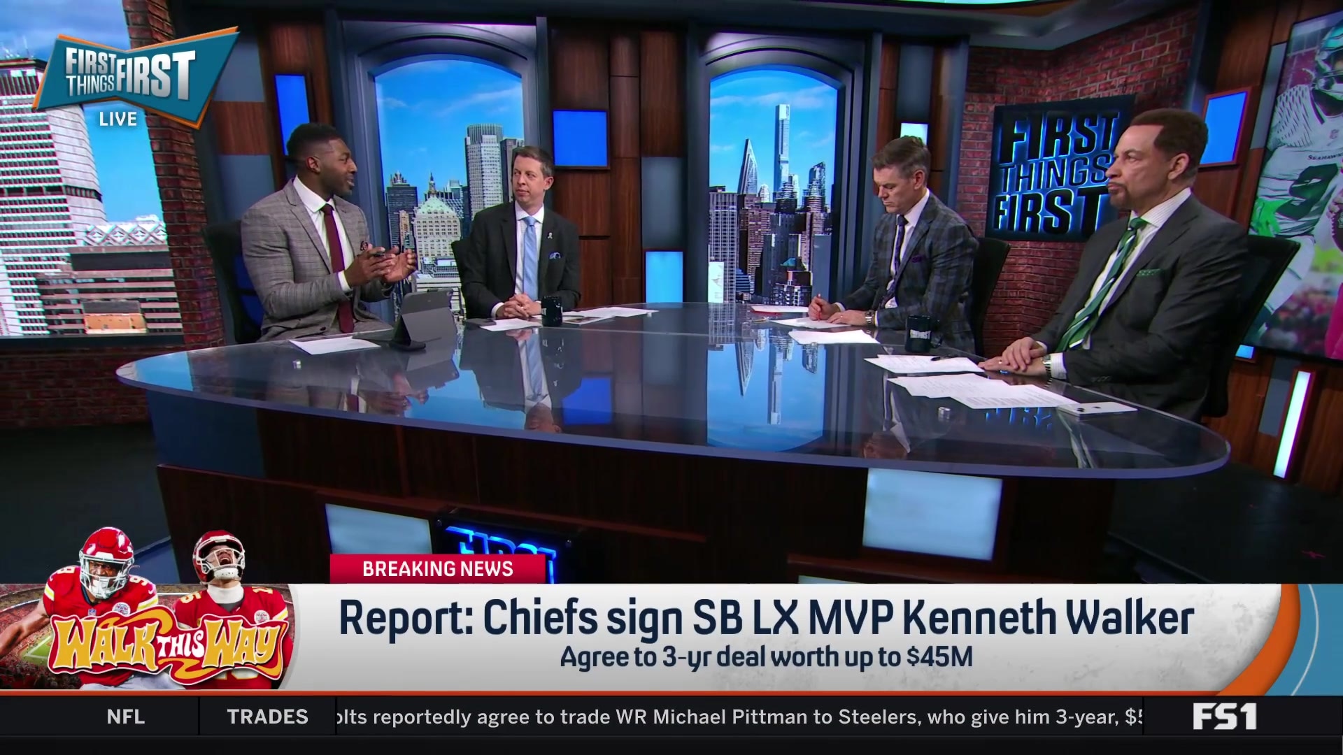 Chiefs strengthen their running game with Kenneth Walker signing