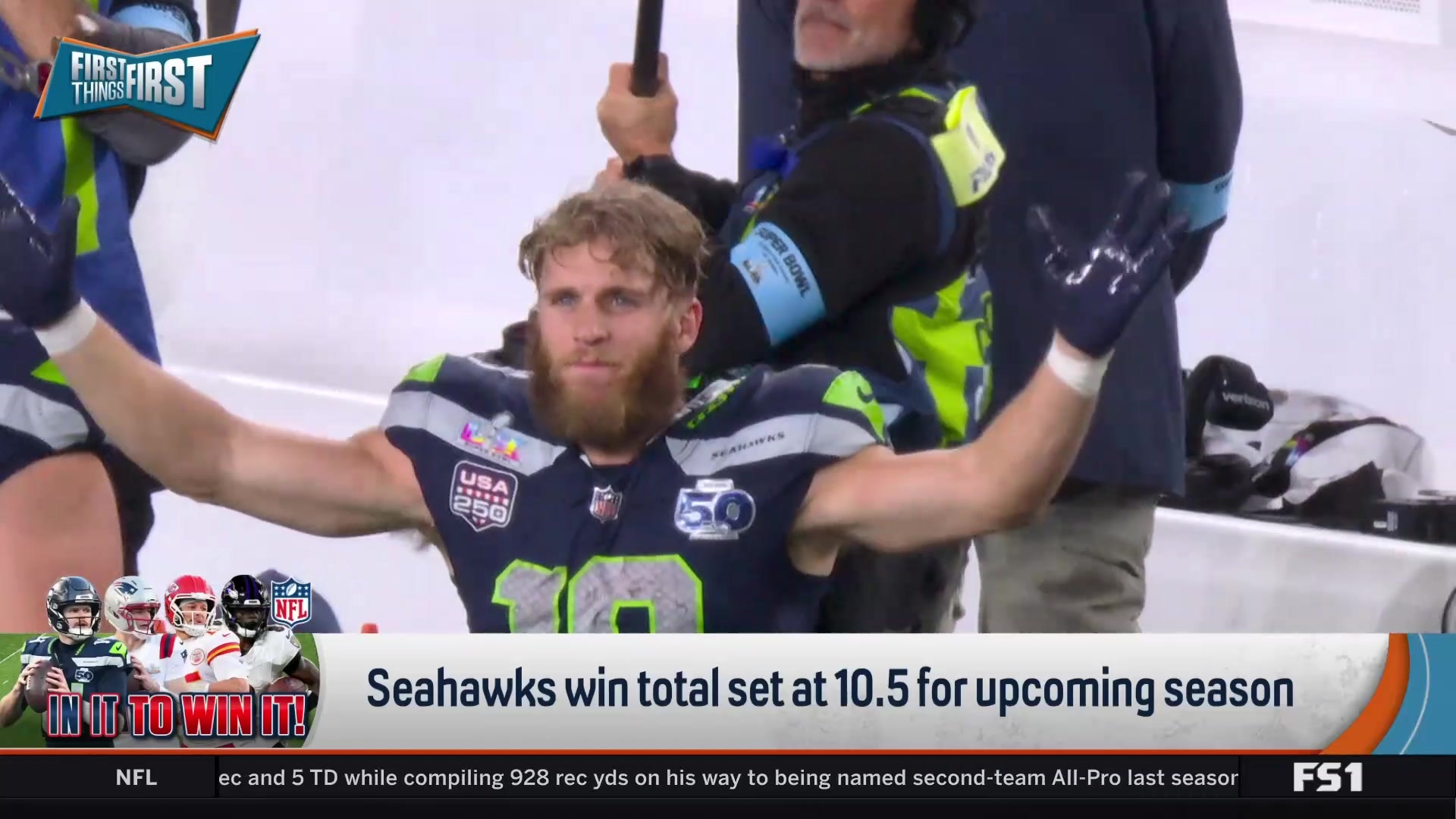Taking the over or under for Seattle Seahawks win total?