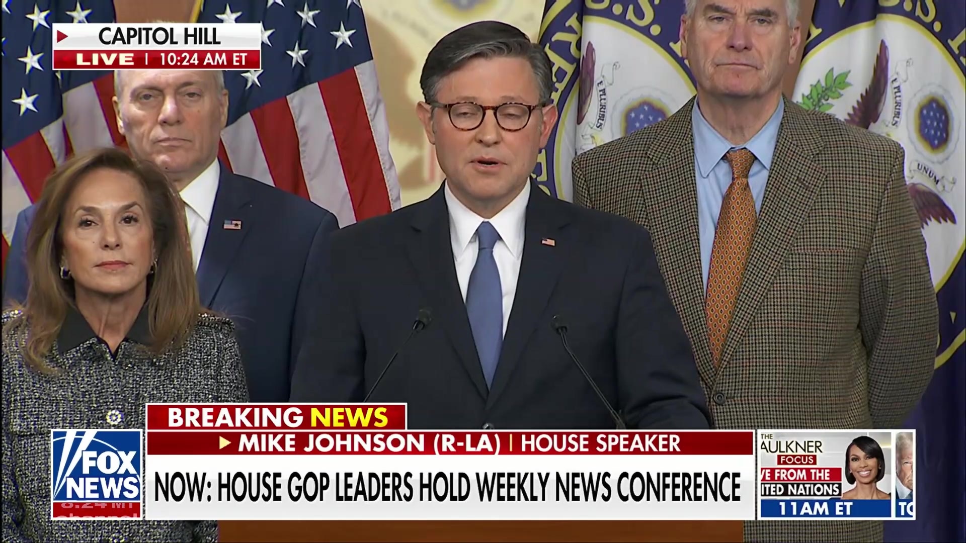 Speaker Johnson accuses Democrats of political showboating ahead of Epstein files vote